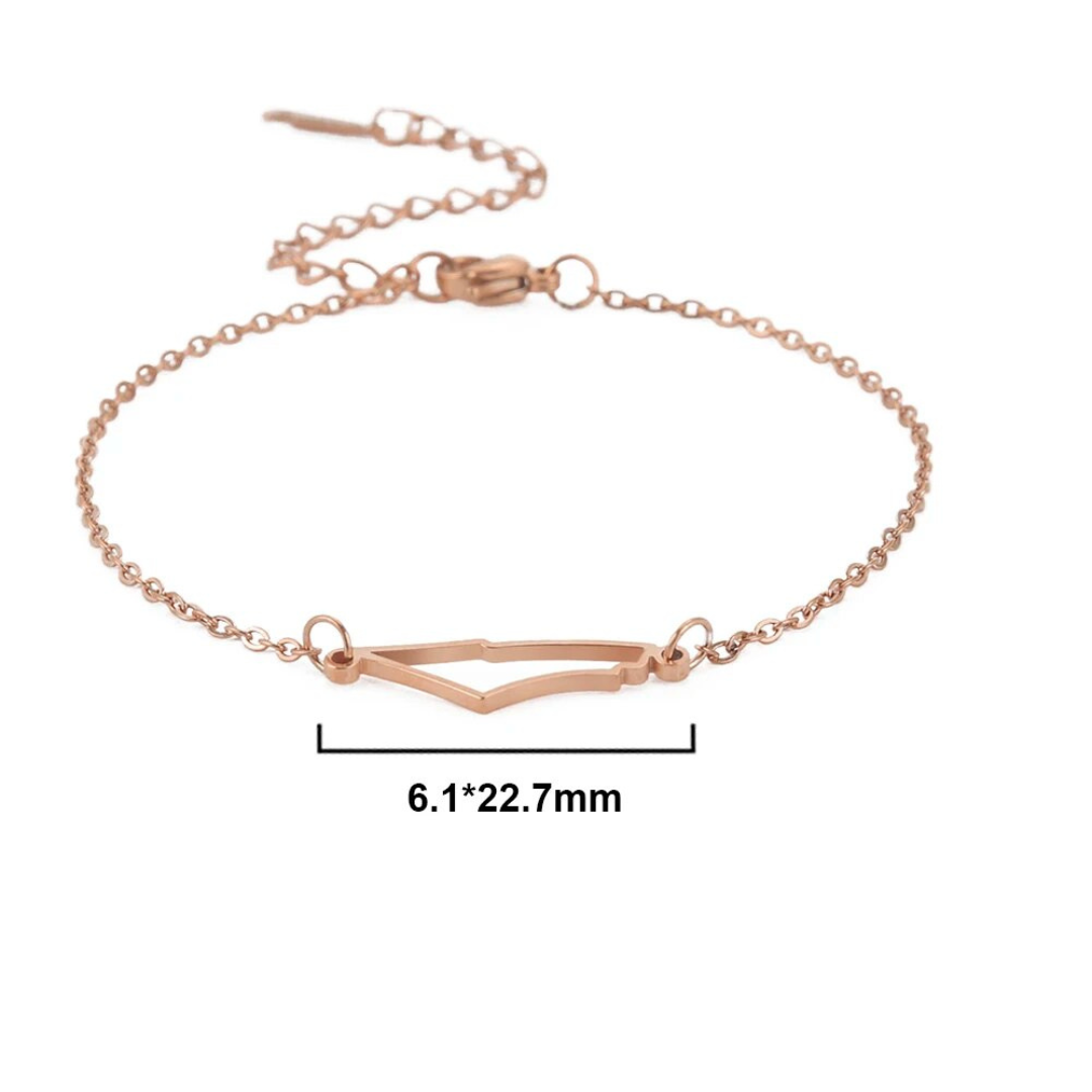 Aurora - Gold Hoop Bracelet