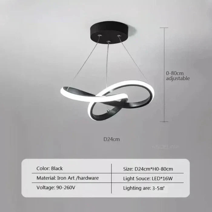 WaveGlow LED Ceiling Light – Stylish Modern Lamp