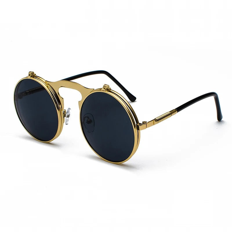Bastiaan Shade - Unique Round Metal Sunglasses