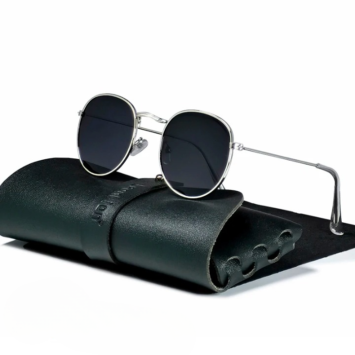 Nando - Classic Round Sunglasses