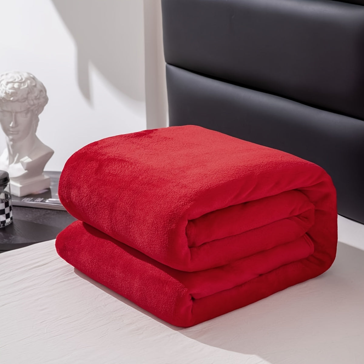 Grey Flannel Blanket - All-Season Luxury