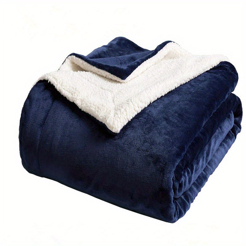 Chic Sherpa Fleece Blanket - Optimal Comfort