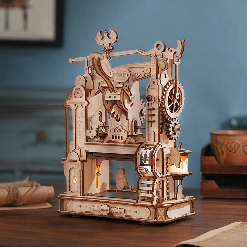 PressMaster 3D Puzzle - Historic DIY Printing Press