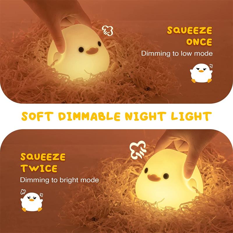 Ducky Buddy Night Lamp - Soothing Kids Light
