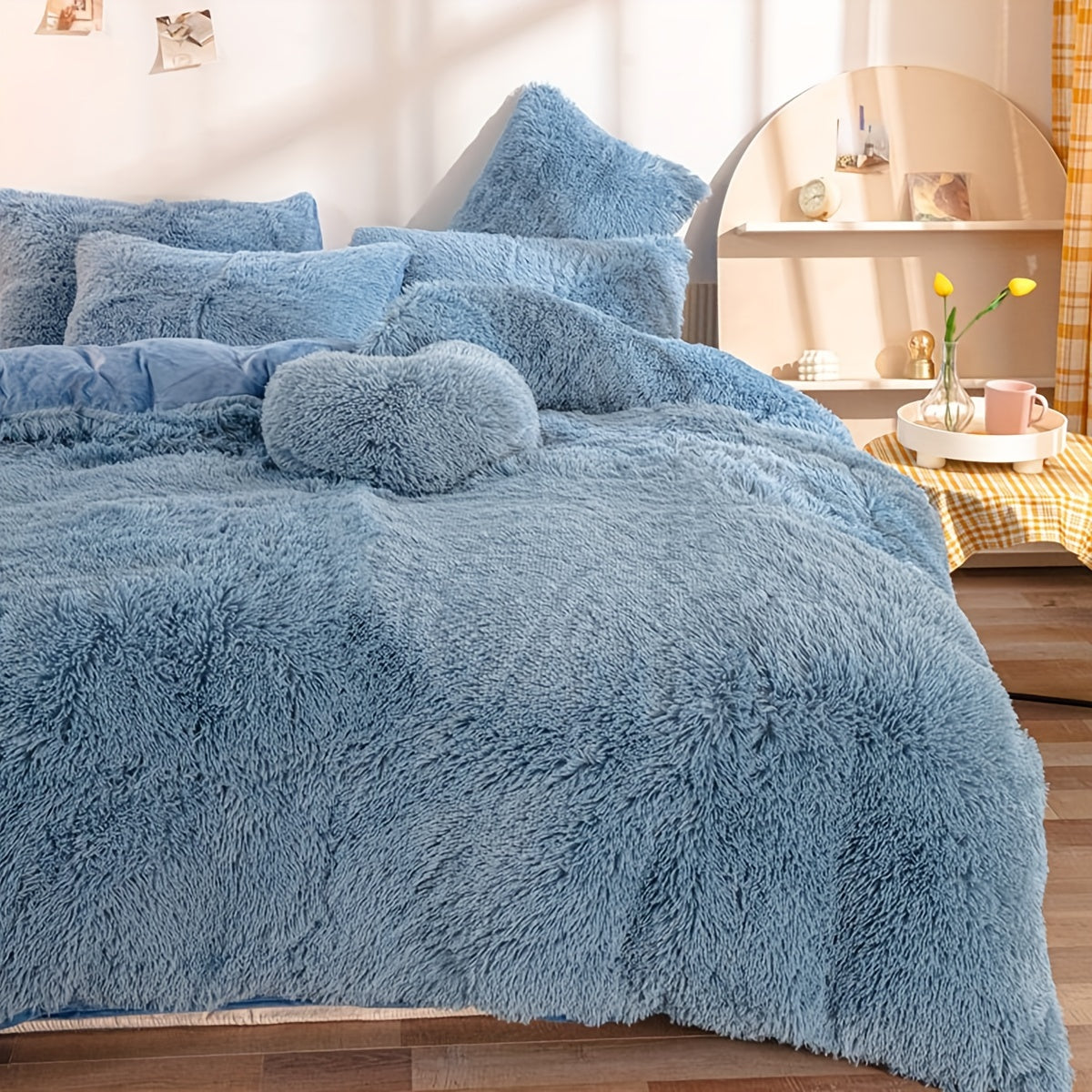 Luxe Velvet Duvet Cover Set - Soft Comfort