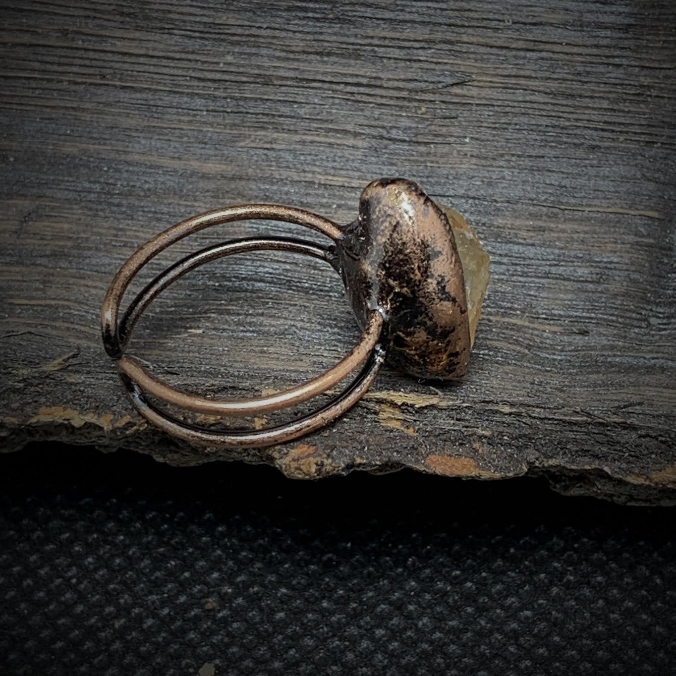 Selina - Natural Raw Birthstone Ring for Women