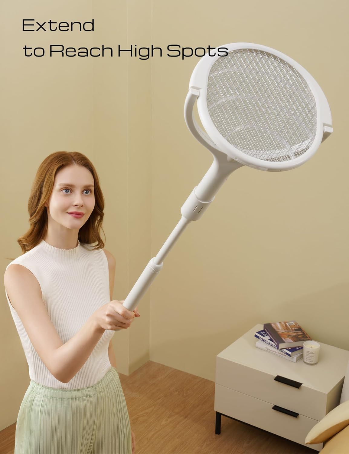 Electric Fly Swatter - Rechargeable Bug Zapper