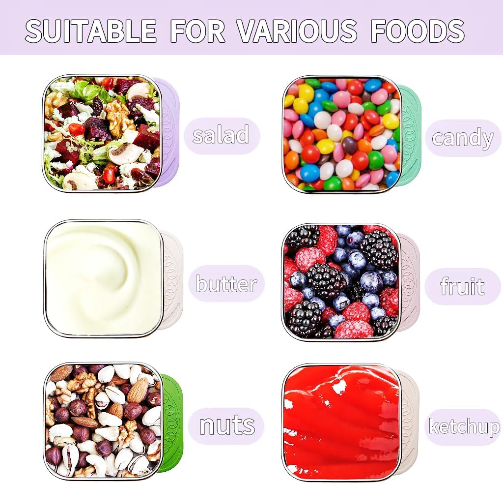 SnackBox Pro - Stainless Steel Snack Containers for Kids