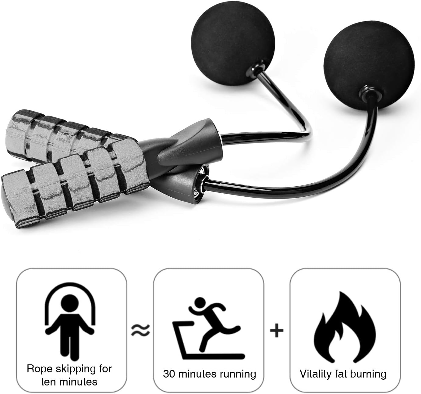 AdjustFit - Cordless Weighted Jump Rope