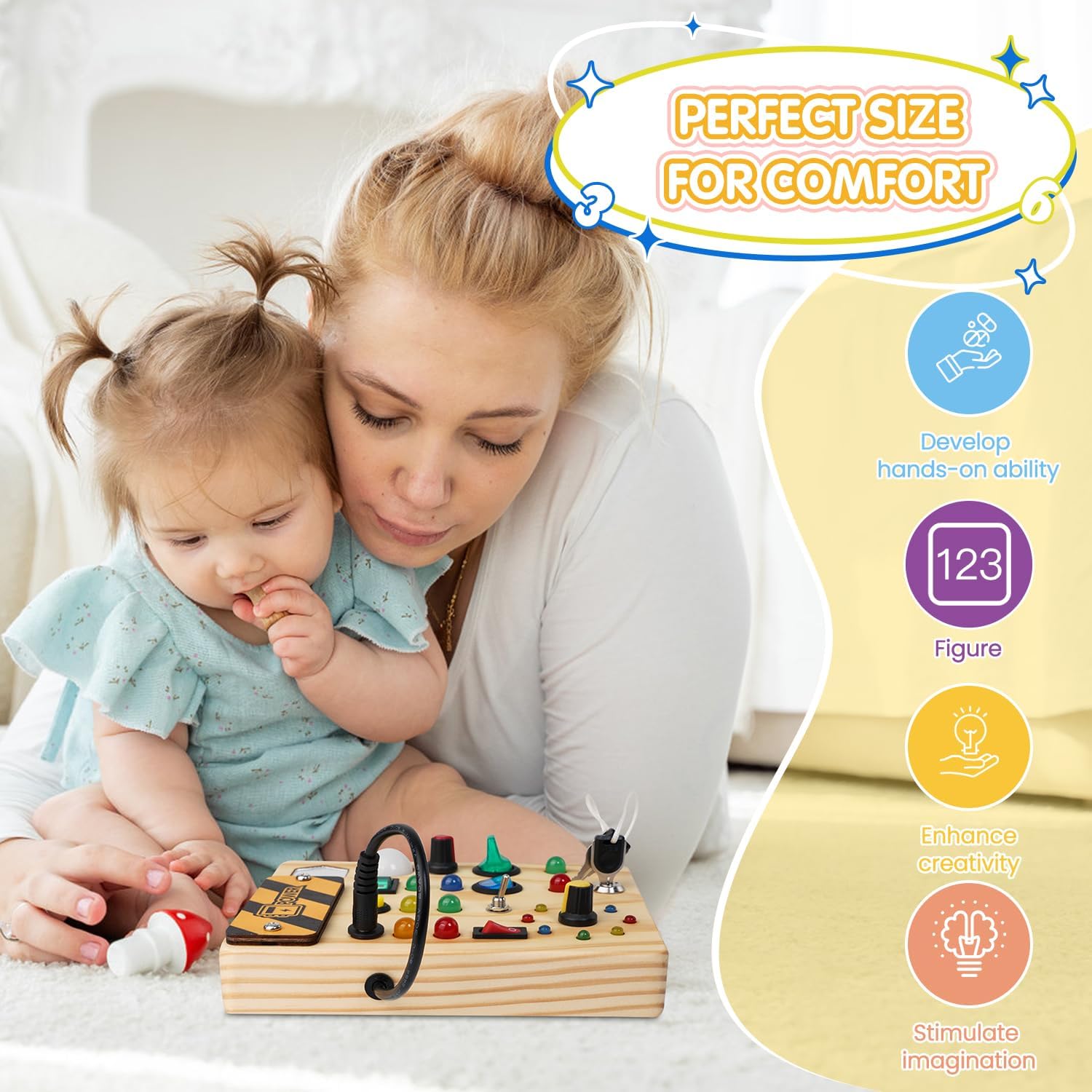 LumiBoard – Montessori LED Activity Board for Toddlers