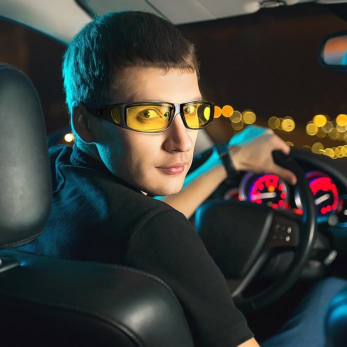 NightVision Night Driving Glasses - Polarized Anti-Glare Eyewear