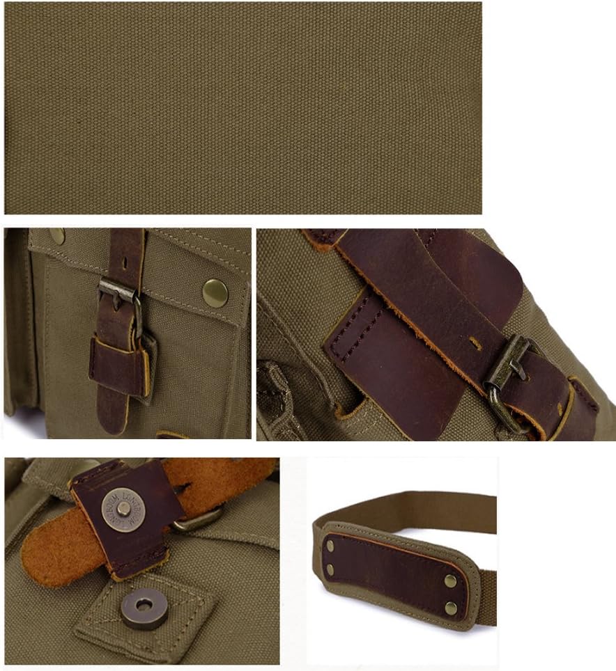 RetroCarry Bag - Vintage Canvas Laptop Shoulder Bag