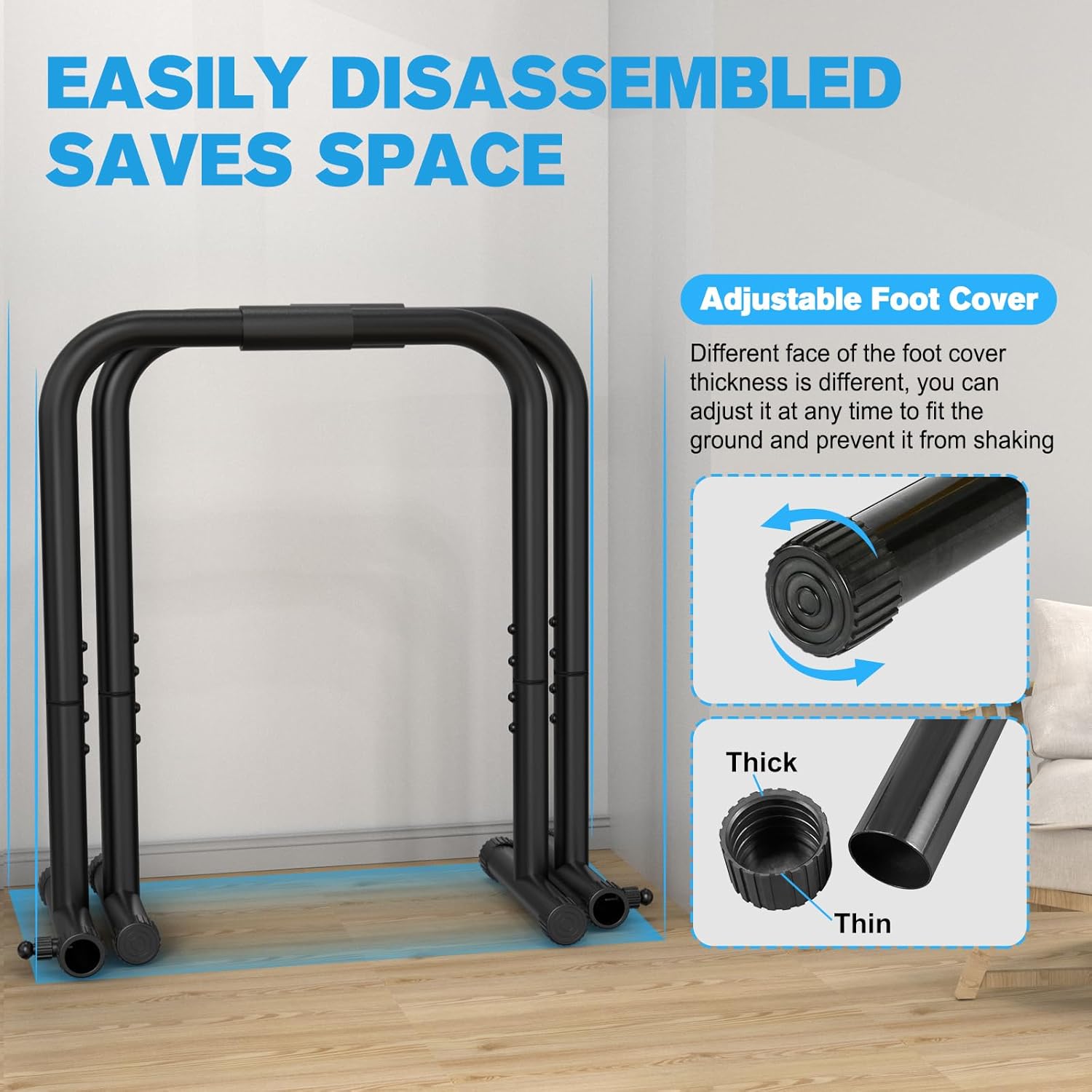 PowerDip - Dip Station and Push-Up Stand