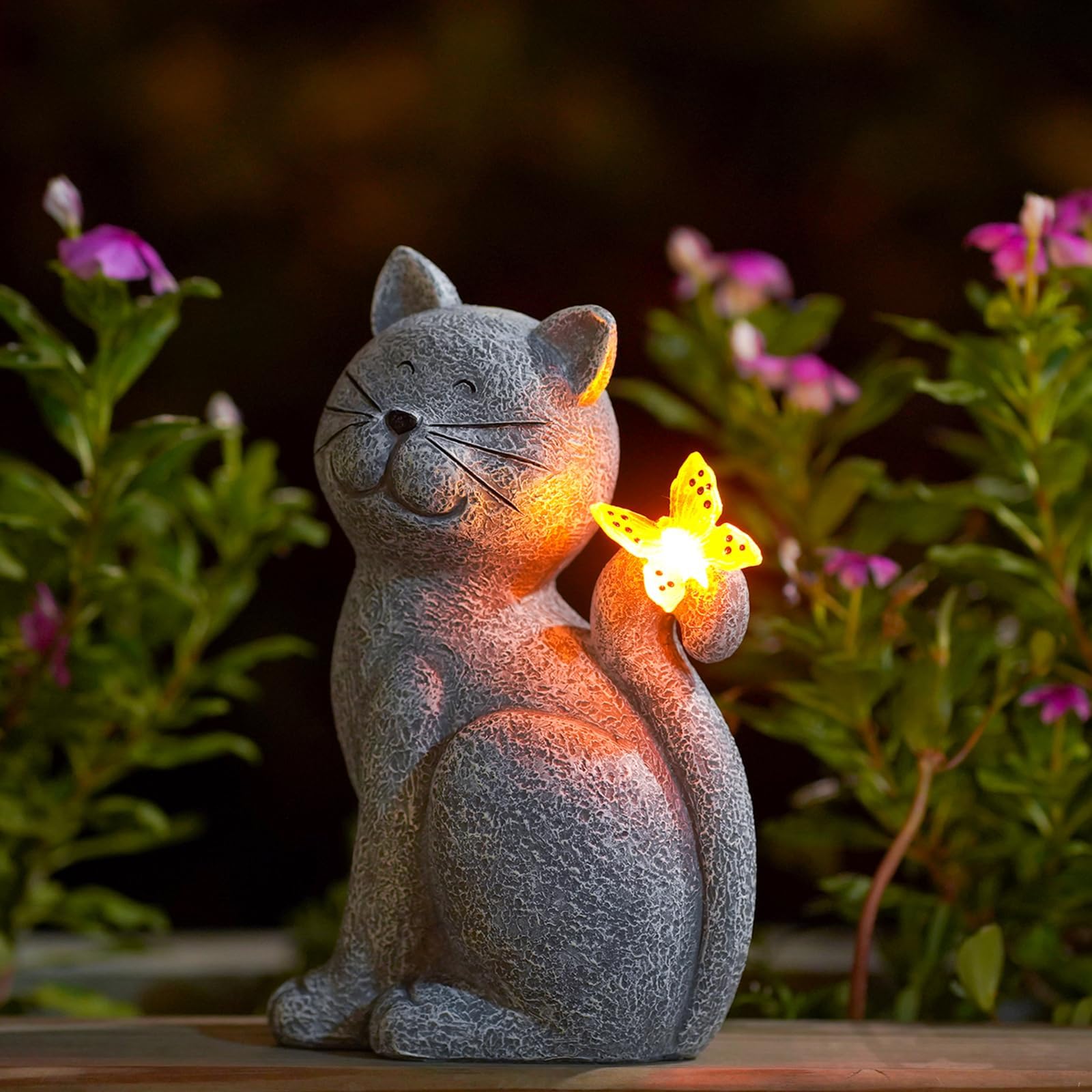 EnchantedKitty - Decorative Garden Cat