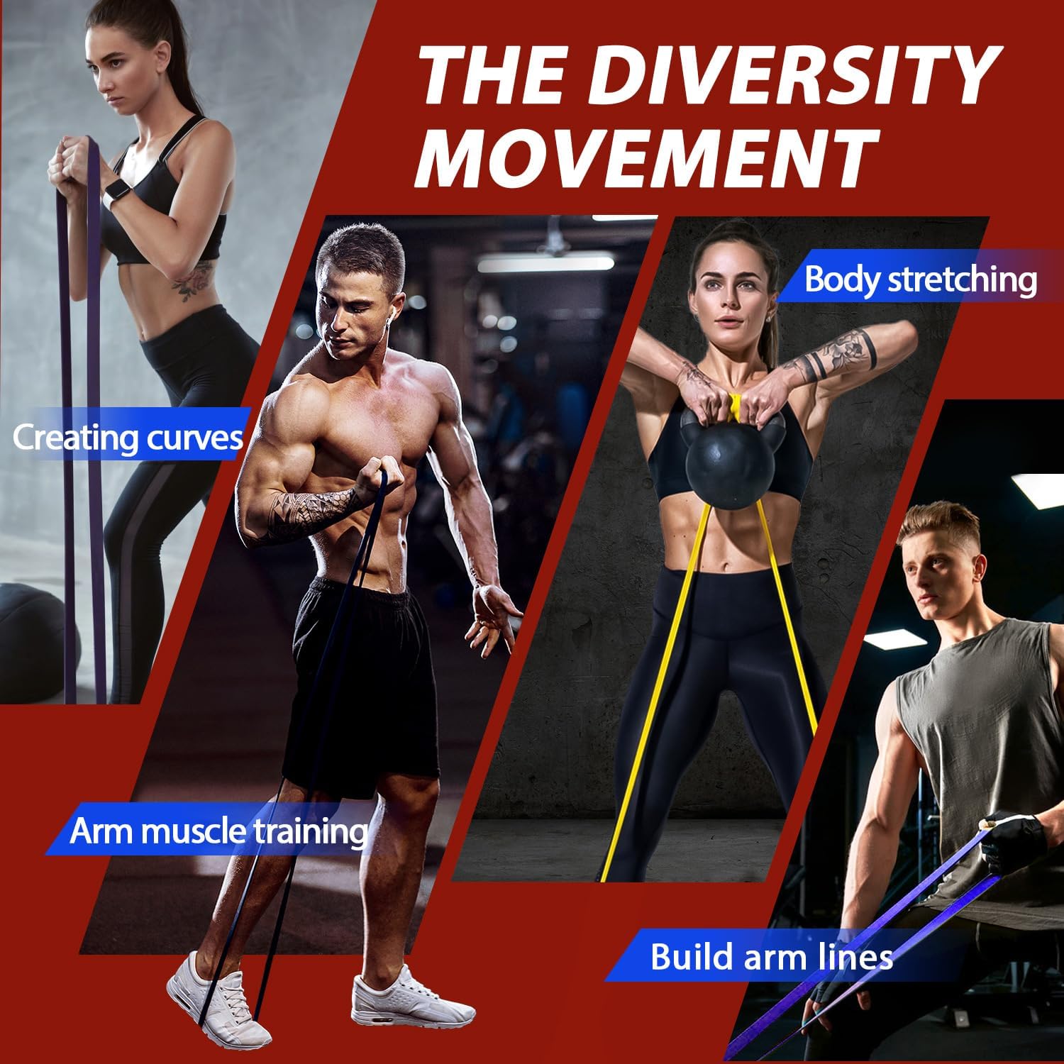 PowerBand - Resistance Band Strength Set