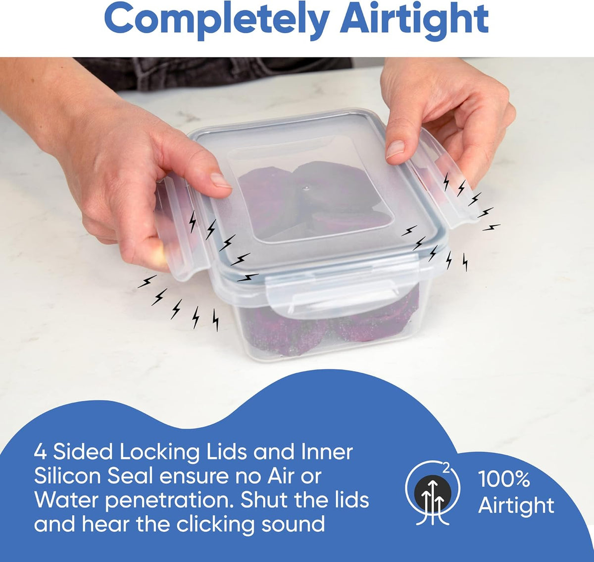 StoreMaster - Luxury Airtight Storage Container Set (16 Pieces)