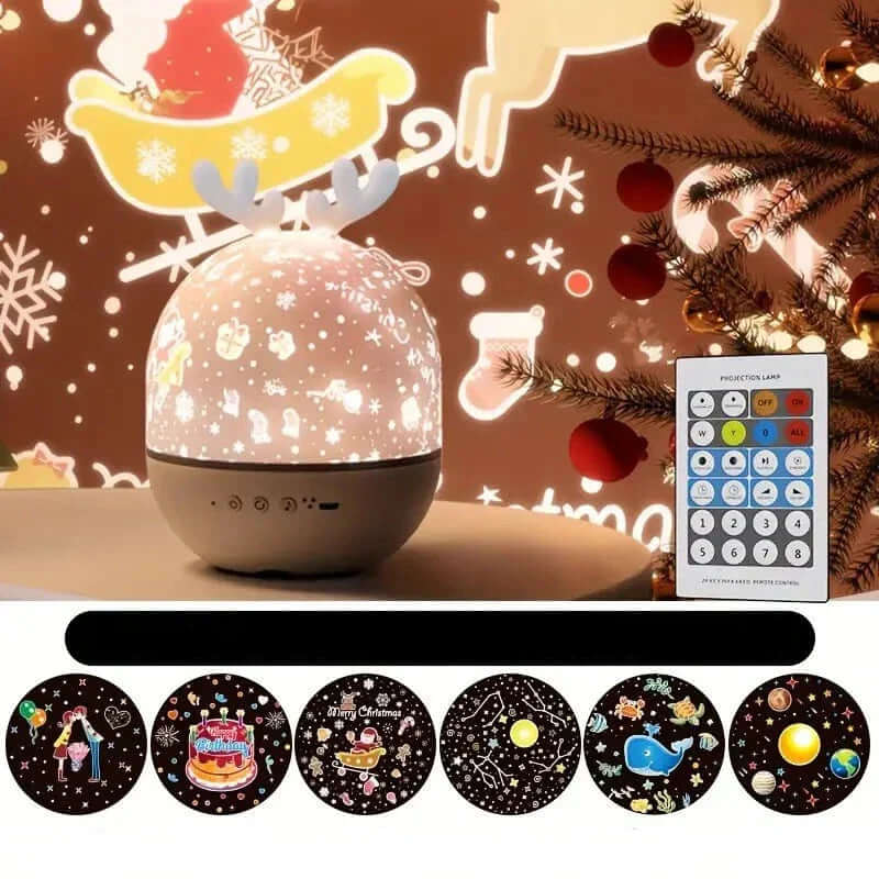 StarGlow Projector - Starry Sky Night Light with Soothing Music