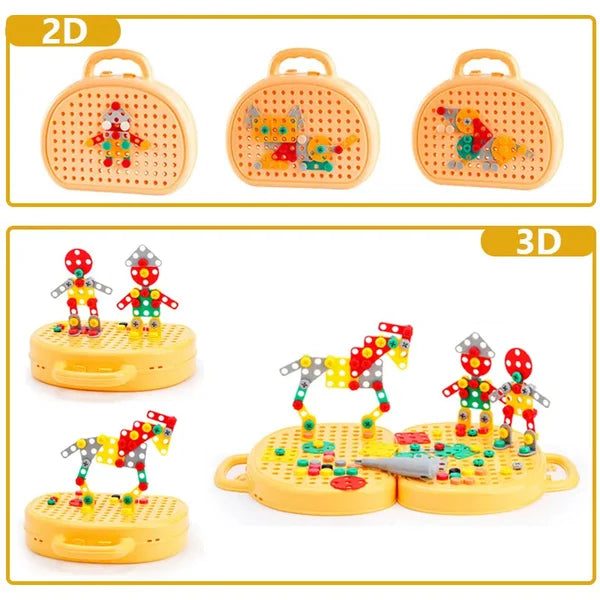 MagicBox - Montessori Building & Storage Set