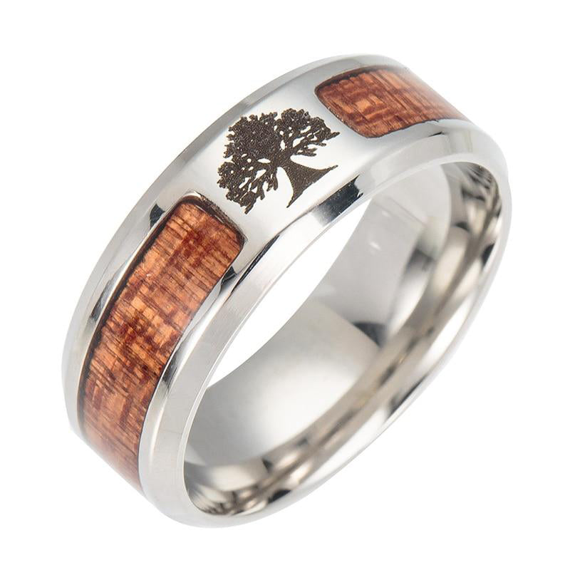 Elina - Stainless Steel Tree of Life Ring for Women