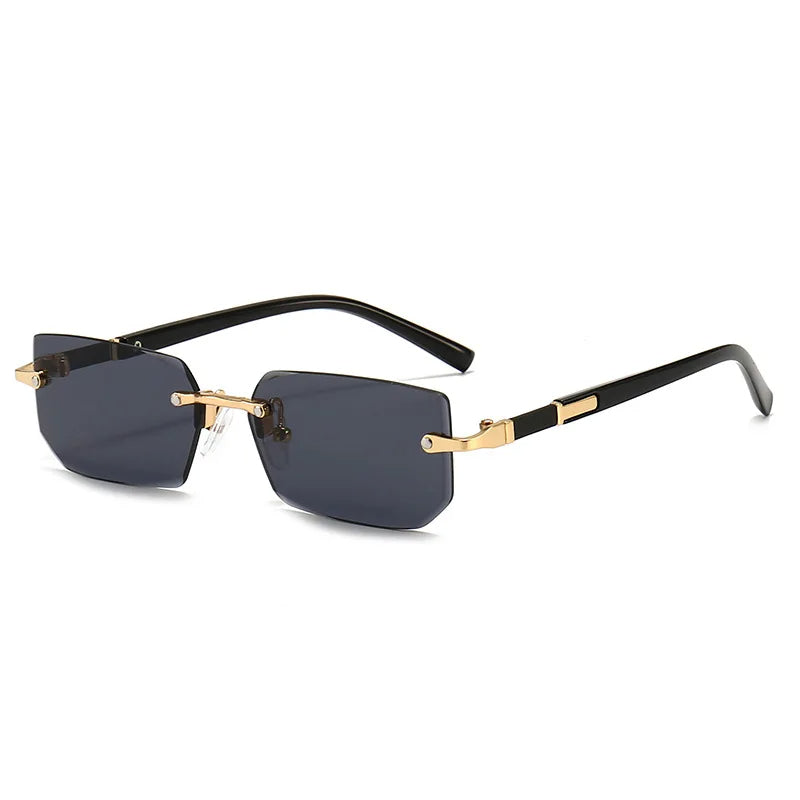 MilaShade - Rimless Rectangular Sunglasses for Women