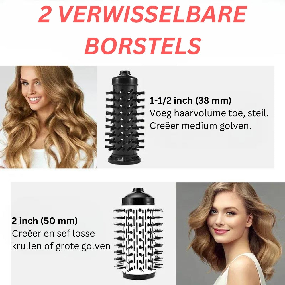 RevolveGlam - 3-in-1 Electric Hair Styler