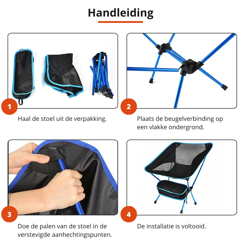 MoonFold Chair - Portable Folding Chair for Outdoor Adventures