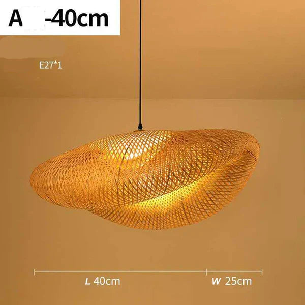 RayaLicht - Handmade Rattan Pendant Lamp