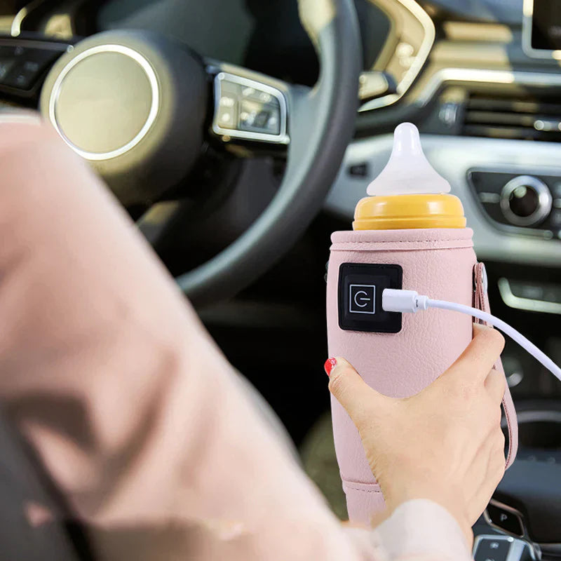 Portable USB Bottle Warmer - Travel Baby Milk Heater