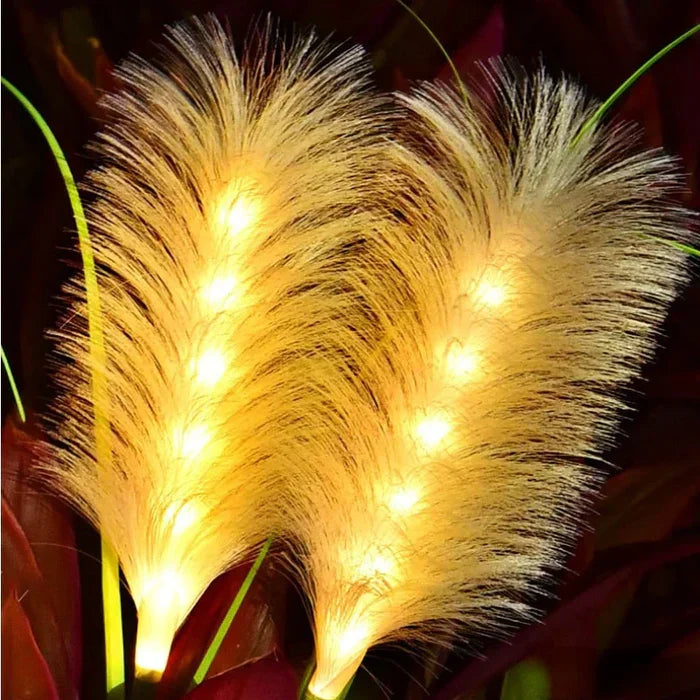SunReed - Woven Reed Garden Light for Outdoor Spaces