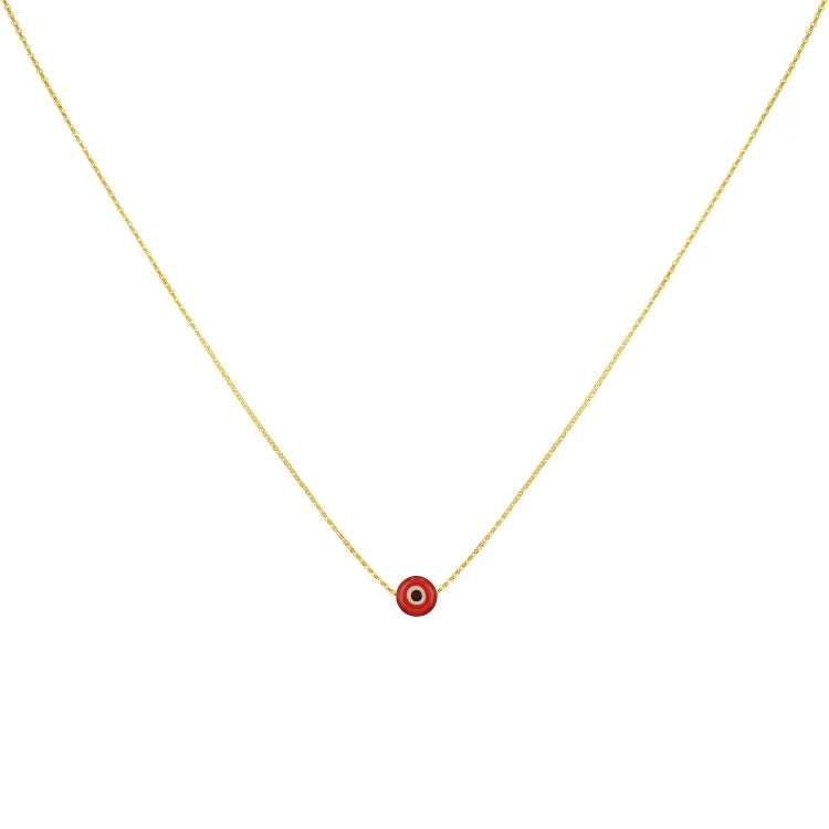 Amira - Glossy Nazar Evil Eye Necklace for Women