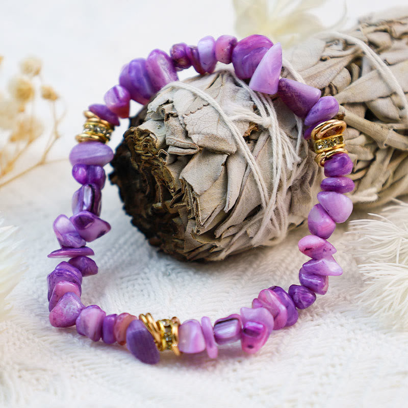 Natural Stone - Crystal Bead Bracelet