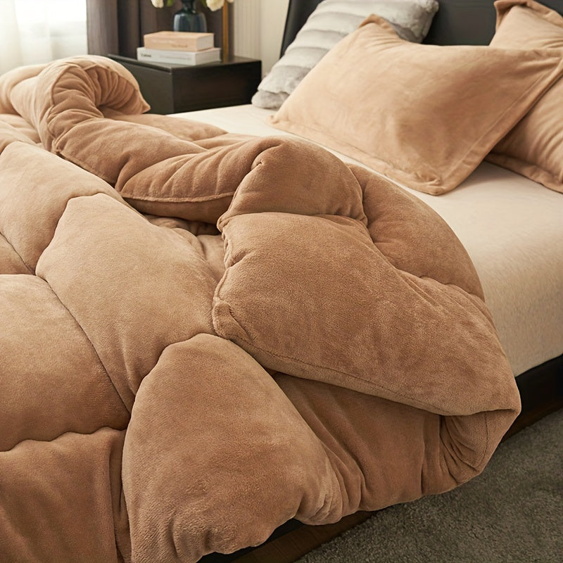 Milk Fleece Winter Duvet - Optimal Comfort