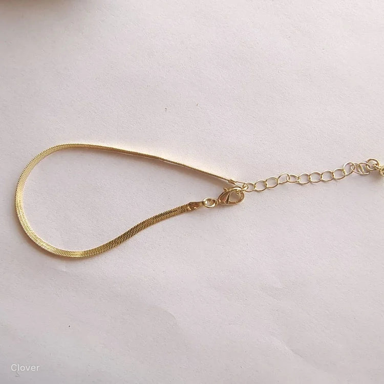 Isolde Snake Anklet - Gold or Silver