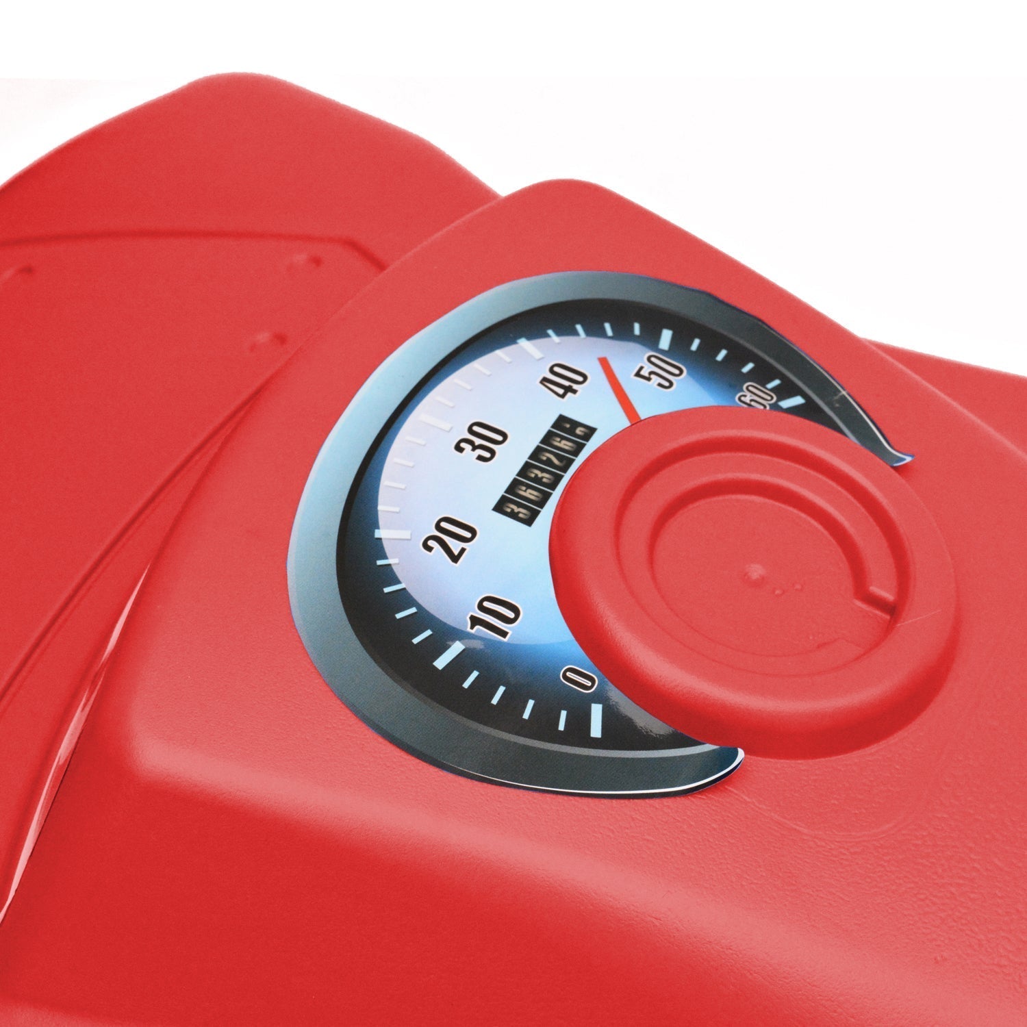 SnowGlide Sled – Lightweight Red Kids Snow Sled