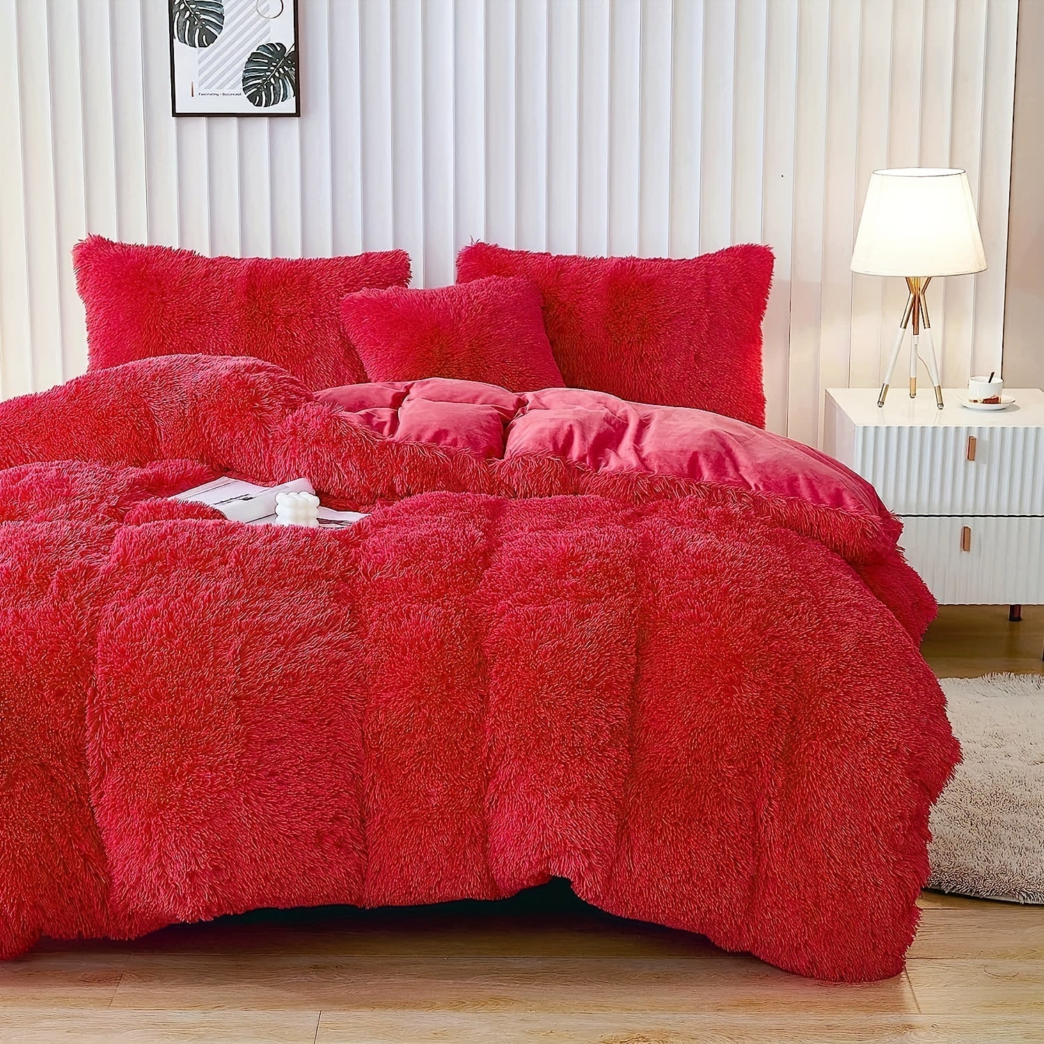 Ultra-Soft Plush Duvet Cover Set - Zipped