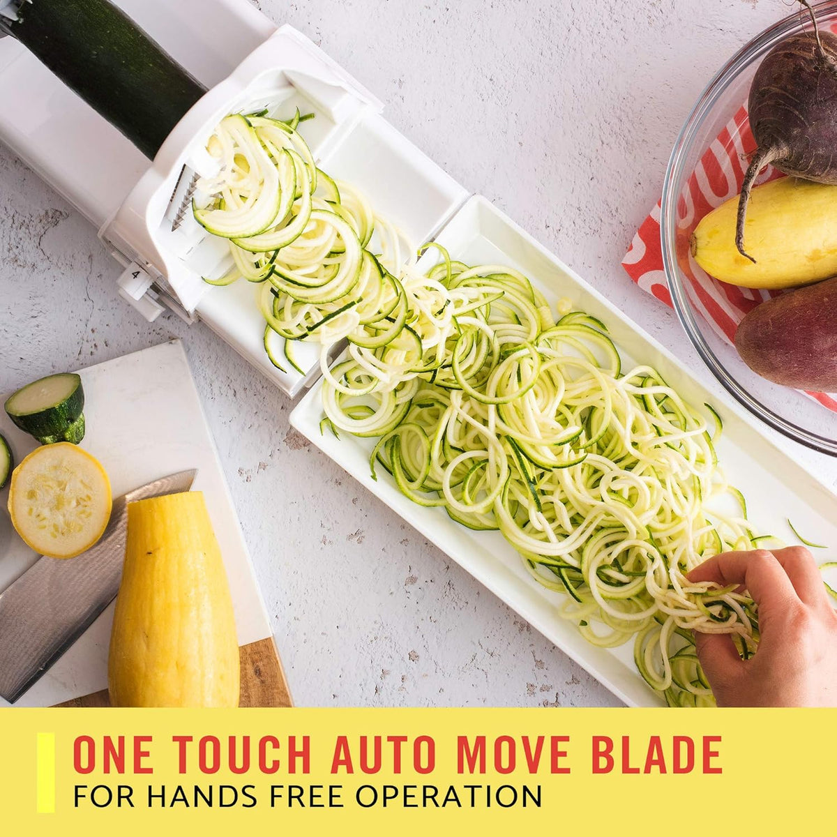 SpiralMaster - Electric Vegetable Spiralizer for Healthy Meals