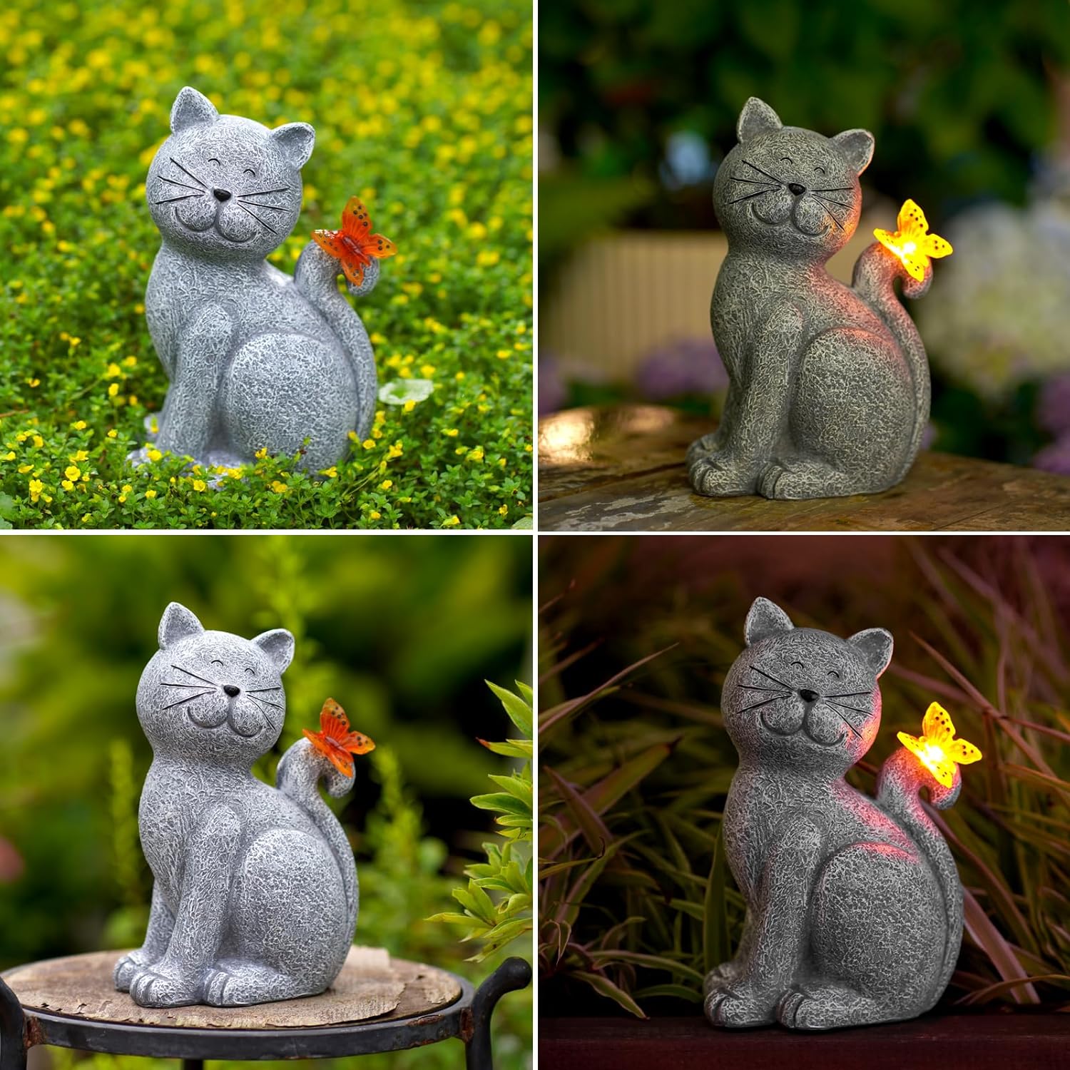 EnchantedKitty - Decorative Garden Cat