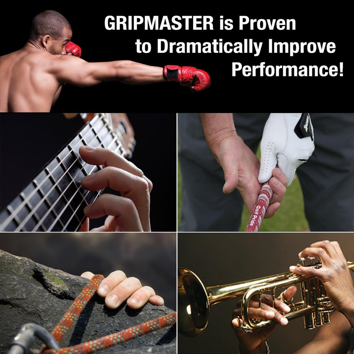 GripMaster - Adjustable Finger and Hand Grip Strengthener
