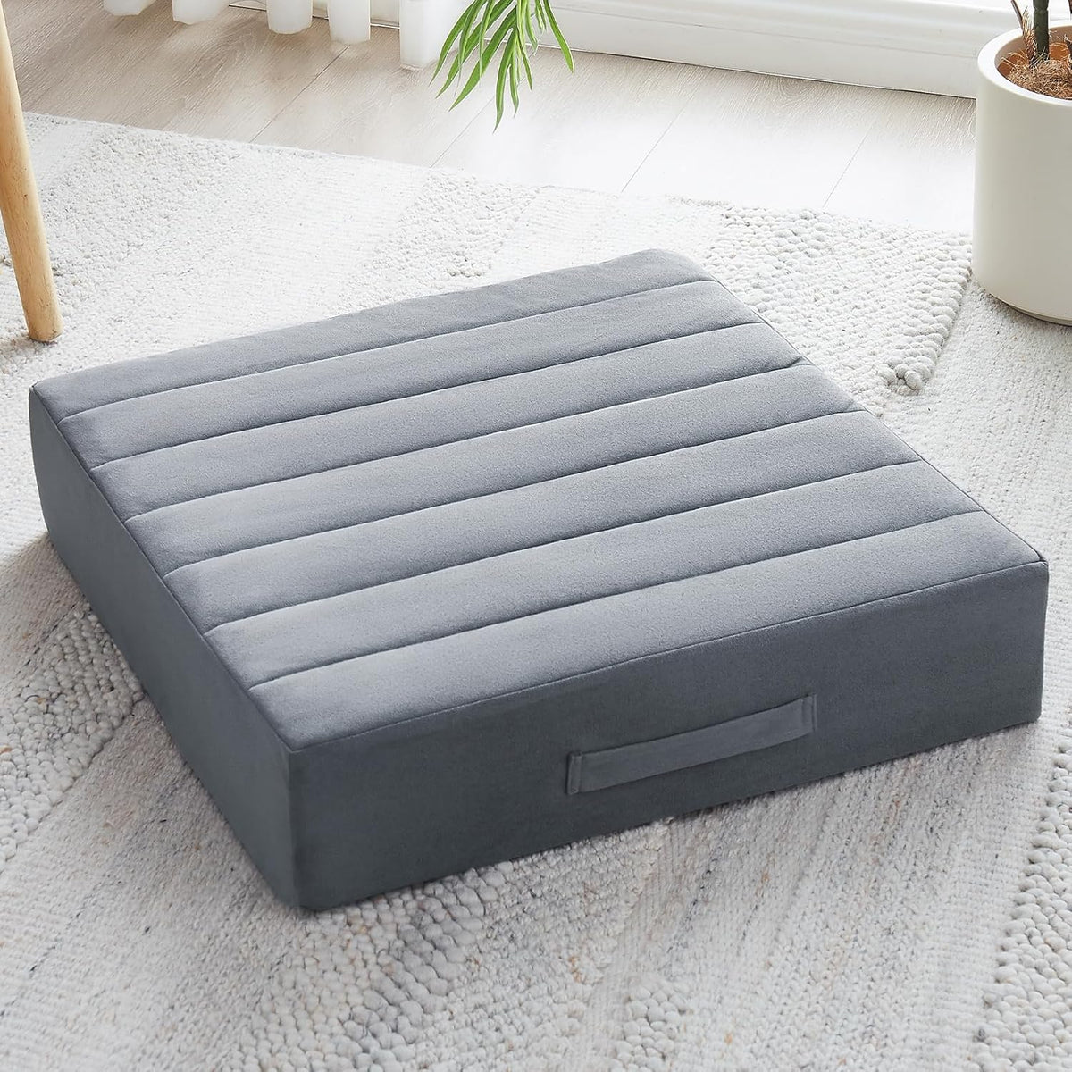ZenCushion - Premium Meditation Floor Cushion with Pleated Cover