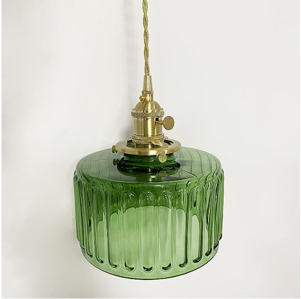 CrystalGlare Crystal Pendant Light - Vintage Glass