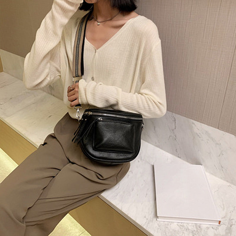 ChicCrossbody Bag - Versatile Faux Leather Crossbody and Shoulder Bag