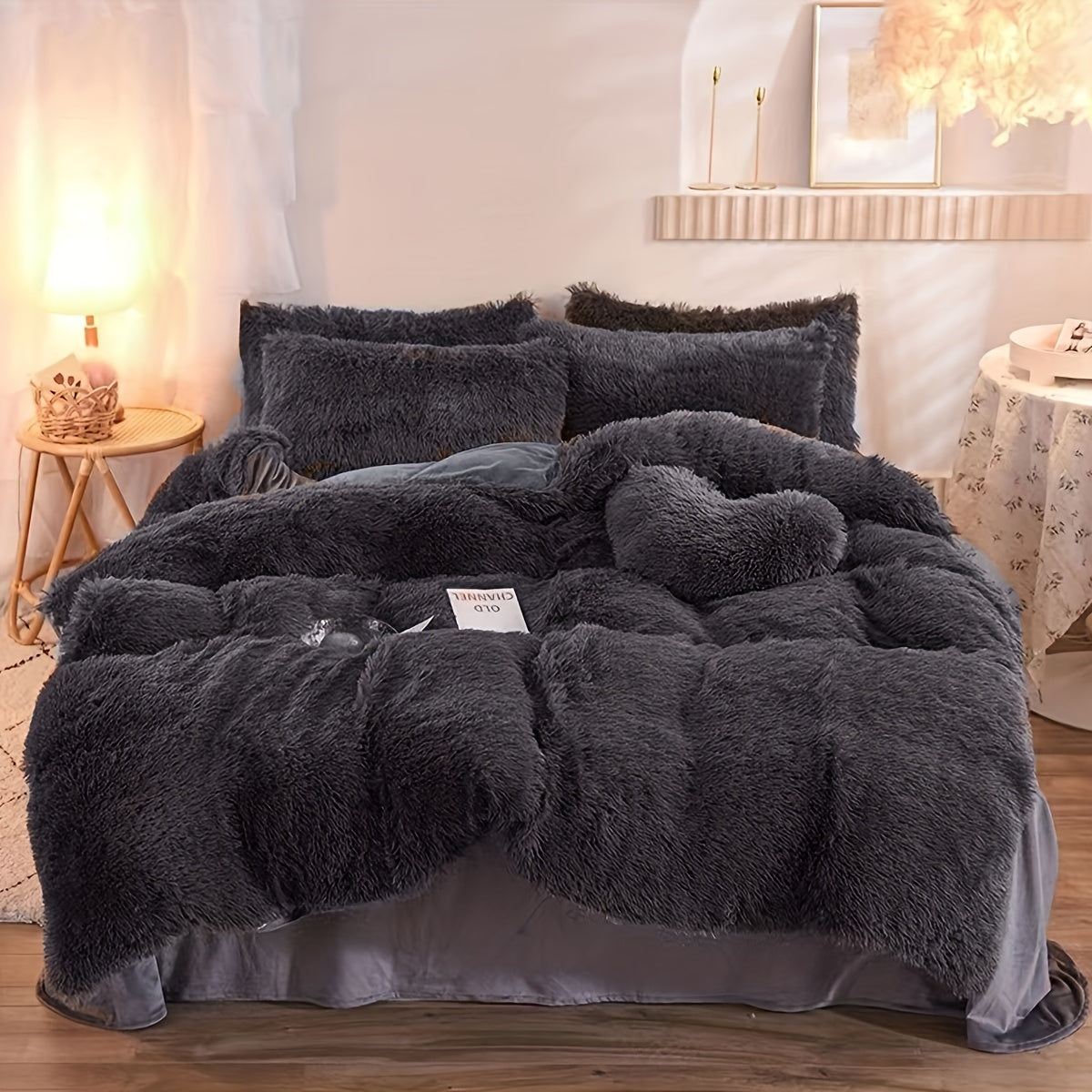 Luxe Velvet Duvet Cover Set - Soft Comfort