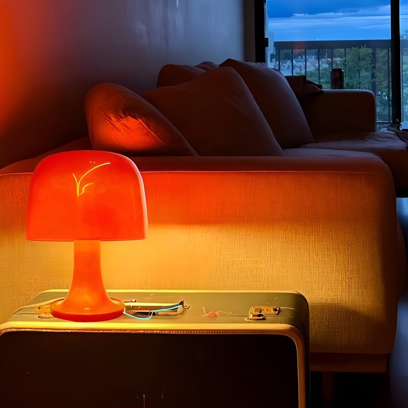 Vintage Mushroom Lamp - Dimmable LED USB