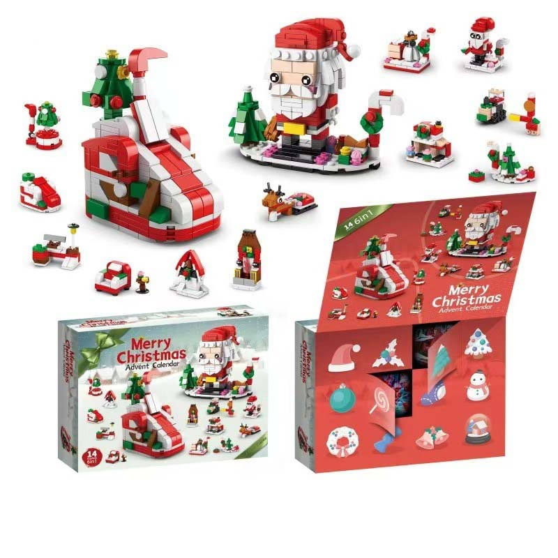 BuildJoy Festive Building Blocks Advent Calendar