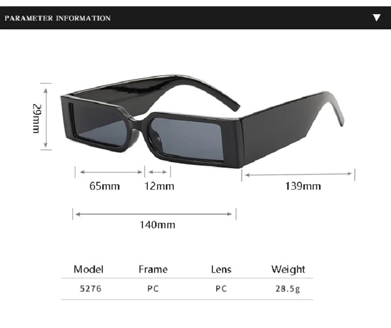 Victor Shades - Subtle Rectangular Sunglasses