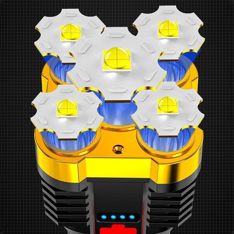 BeamBlaster - Rechargeable High-Power Flashlight