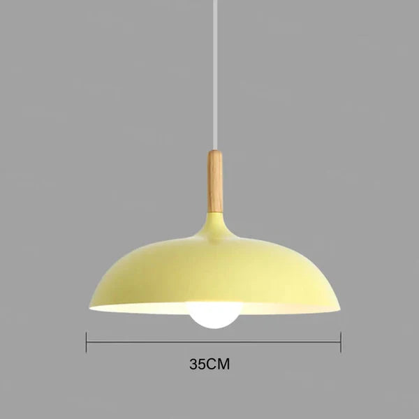 ScandiLuxe - Scandinavian Oak Wood Ceiling Light