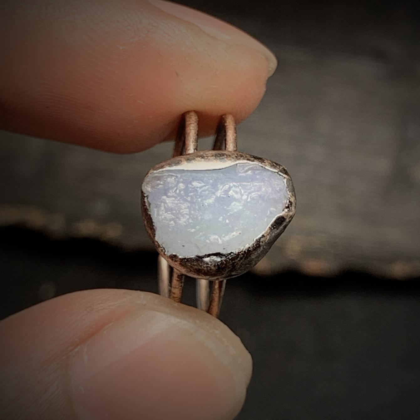 Selina - Natural Raw Birthstone Ring for Women