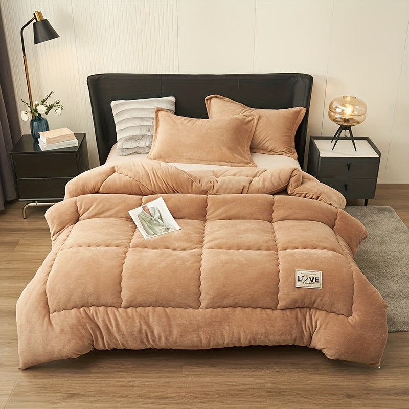 Milk Fleece Winter Duvet - Optimal Comfort