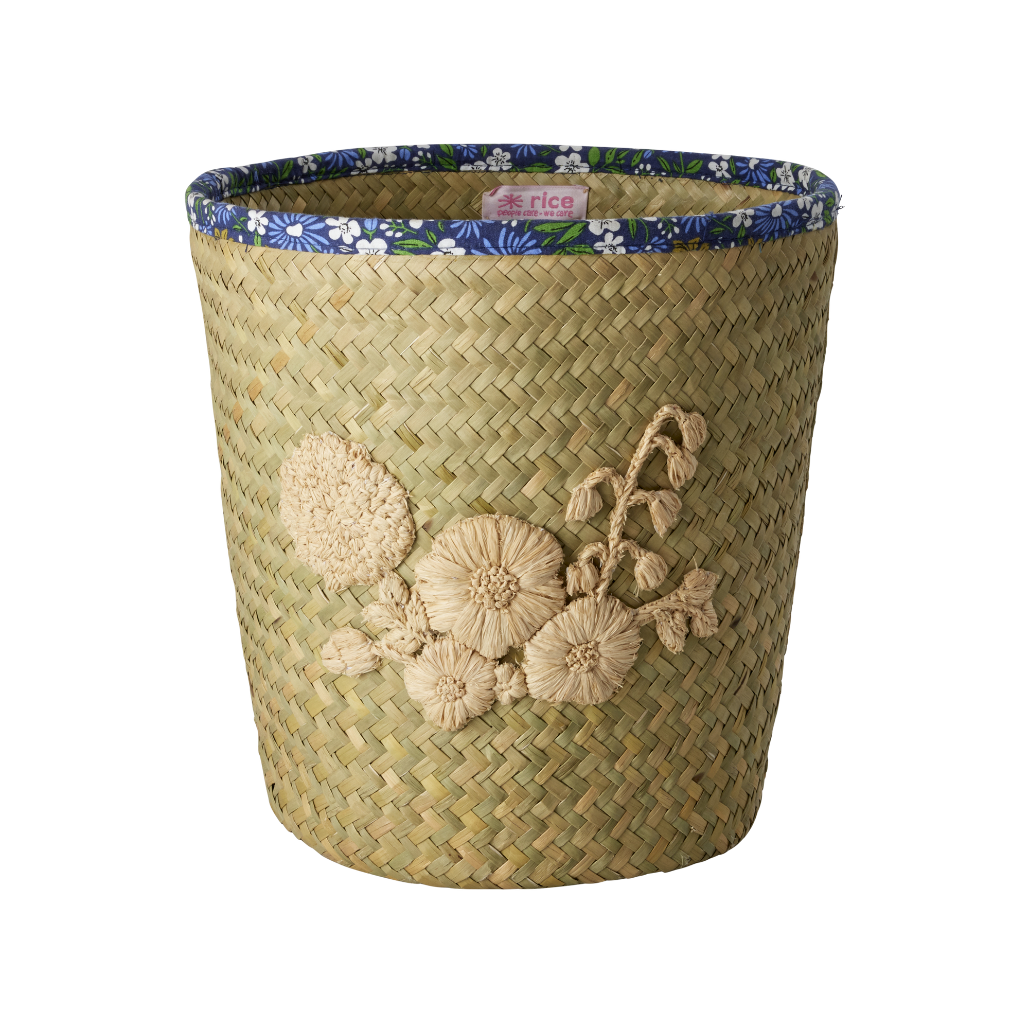NatureBasket - Handmade Round Raffia Basket